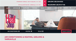 Desktop Screenshot of heatshop.com.au